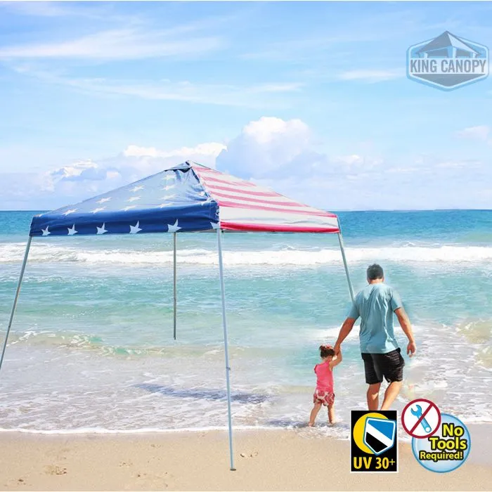 10' By 10' Stars N Stripes Tent