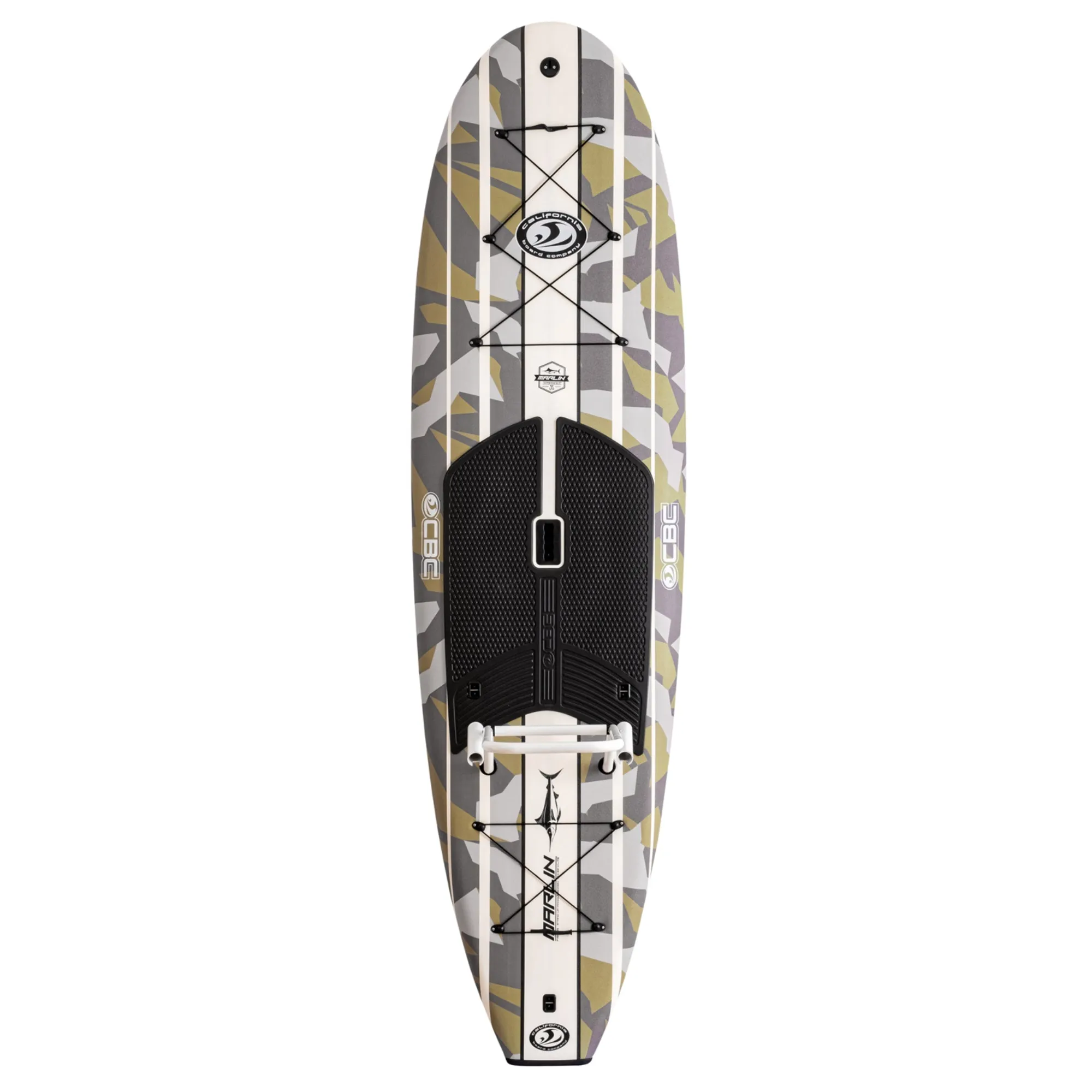 10' MARLIN Fishing SUP Pkg w/ Rod & Gear Rack