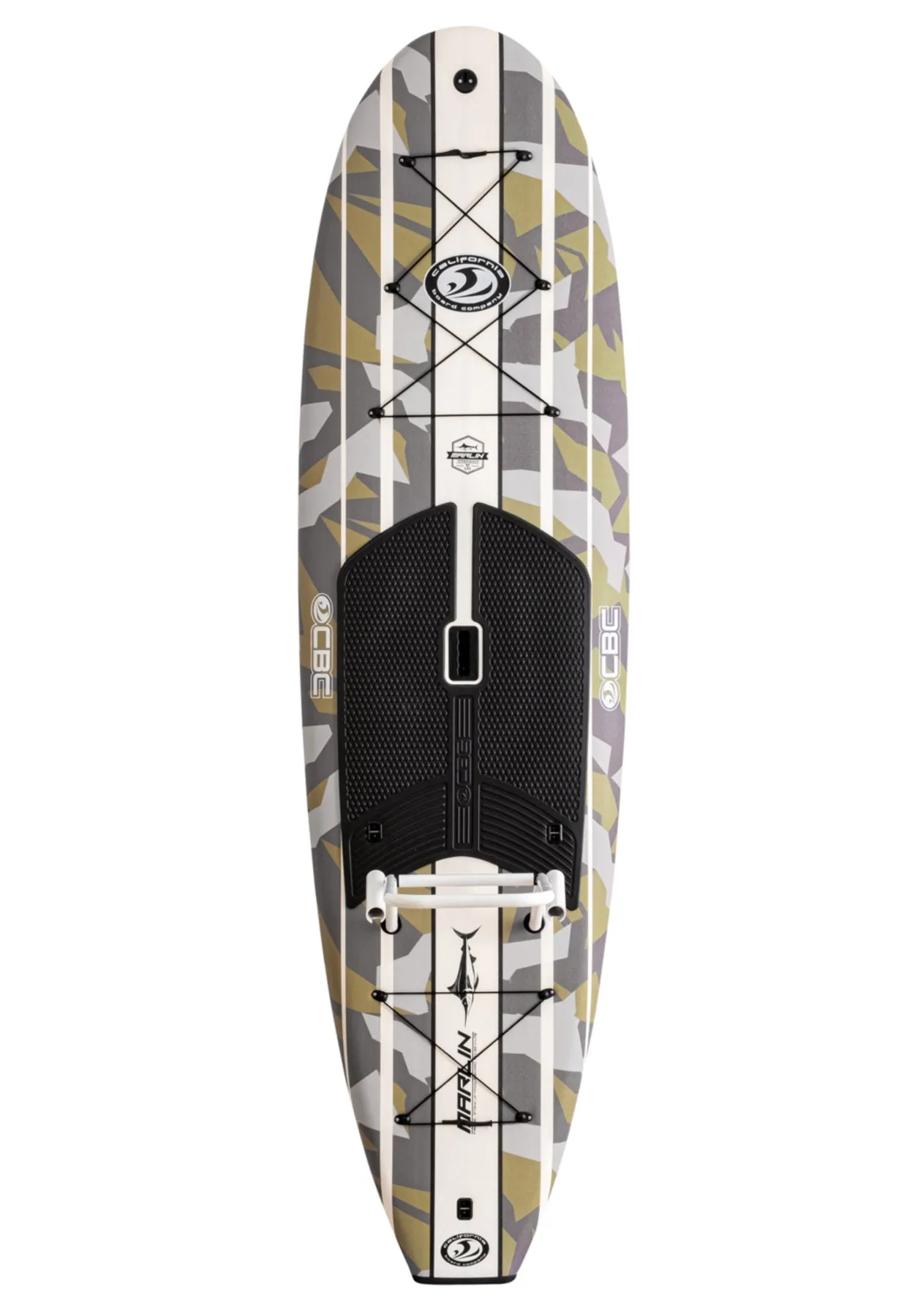 10' MARLIN Fishing SUP Pkg w/ Rod & Gear Rack