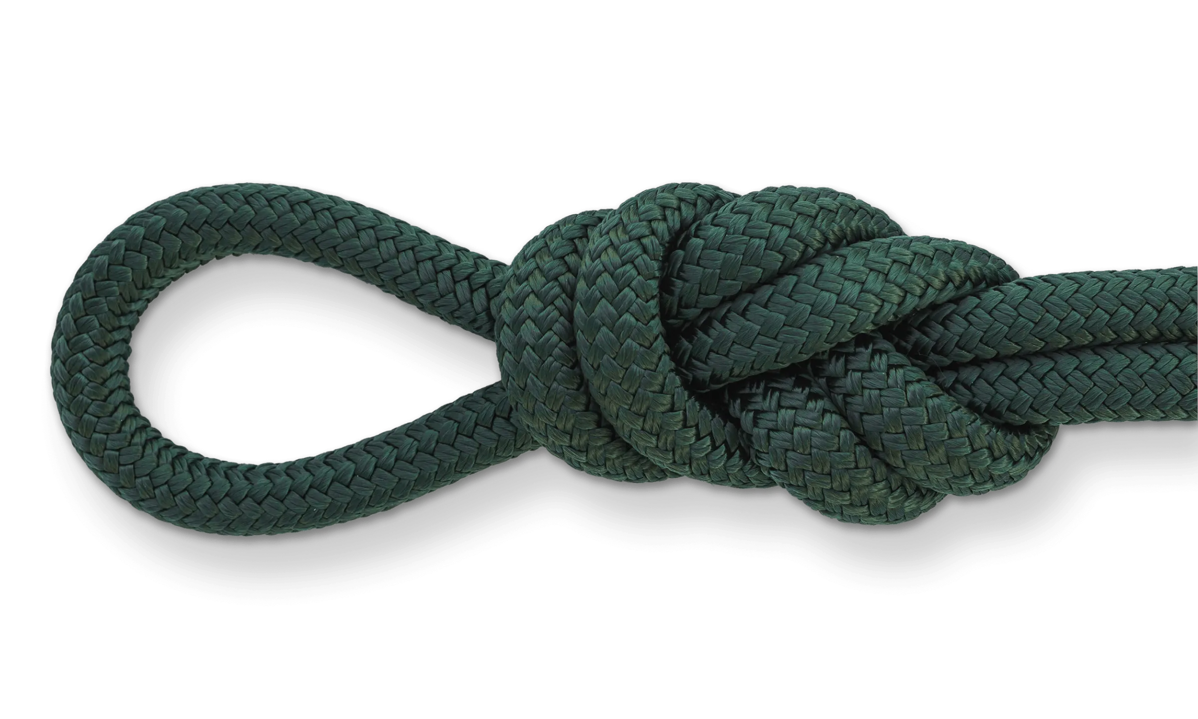 3/4" Double Braid Hunter Green Shorts