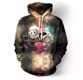3D personalized sublimation custom logo Full printed hoodies