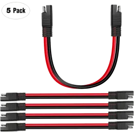5Pack 10 Gauge 2-Pin Quick Disconnect Harness