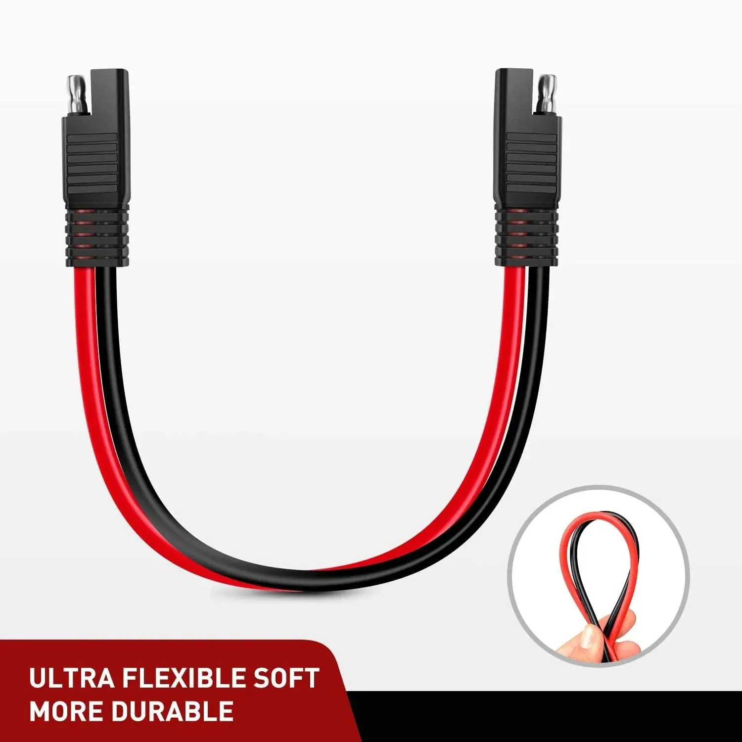 5Pack 10 Gauge 2-Pin Quick Disconnect Harness