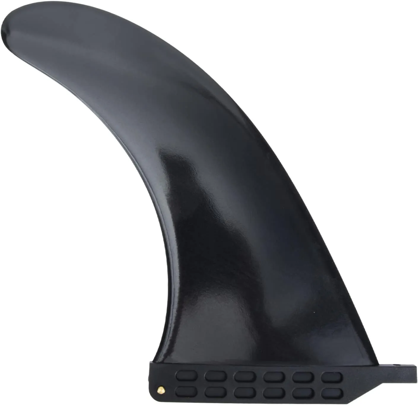 9 Inch Black Paddleboard Tail Fin Universal Fit for Surfing Inflatable Boards Sturdy Wear-Resistant