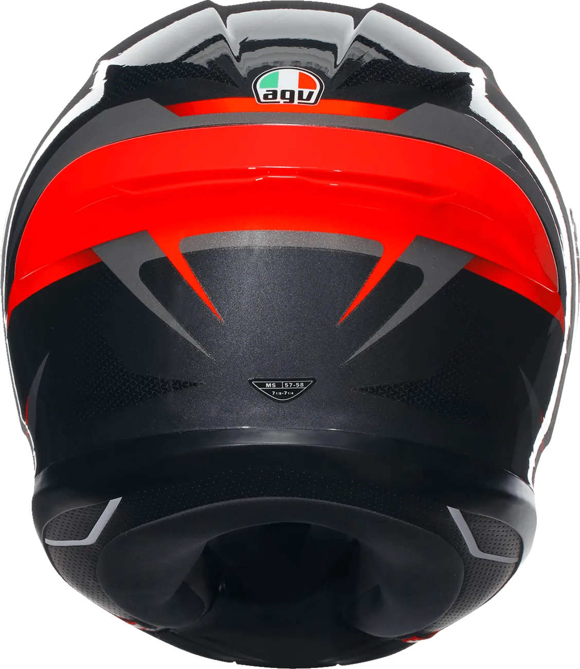 AGV K6 S Helmet - Slashcut Black/Grey/Red - OPEN BOX