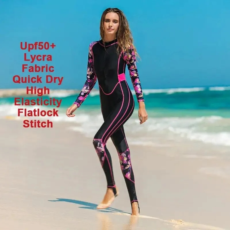 An Extremely Comfy Women's Thin Wetsuit for Swimming