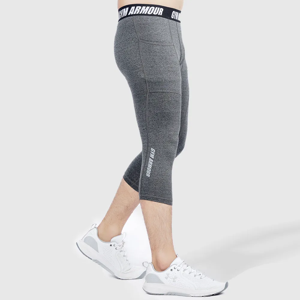 Armour Compression 3/4 Pants (MLNG-Charcoal)