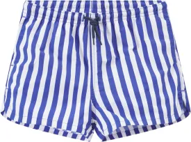 Baby Toddler Boys Swim Trunks Quick Dry Swim Shorts Blue Striped Swimsuits Light Weight Board Shorts Beach Wear