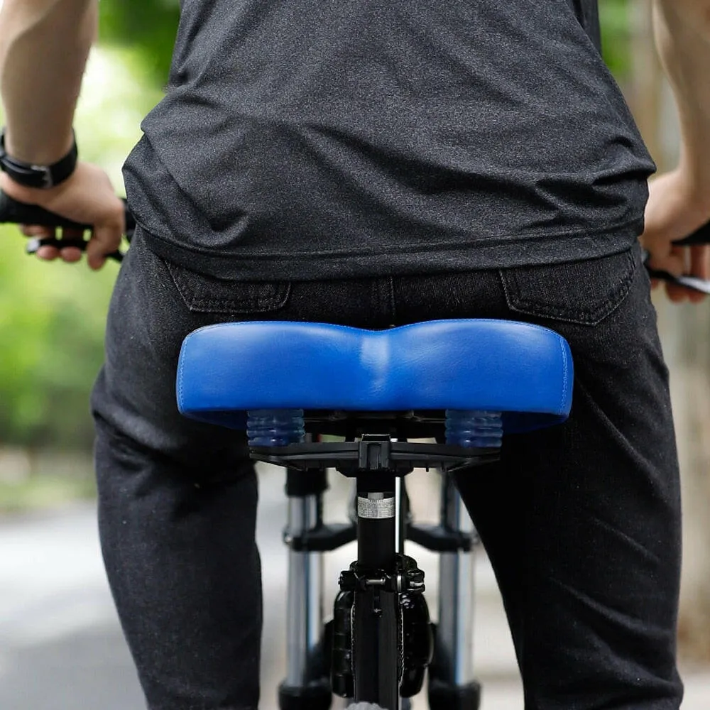 Bicycle Replacement Saddle Ergonomic Soft Widen Thicken Road Bike Cushion Riding Comfortable Shockproof Cycling Seat