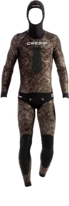 Cressi 5mm Tracina Men's 2-Piece Open Cell Wetsuit