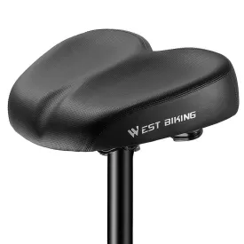 Ergonomic Bicycle Replacement Saddle Soft Widen Thicken Road Bike Cushion Long Distance Riding Shockproof Seats