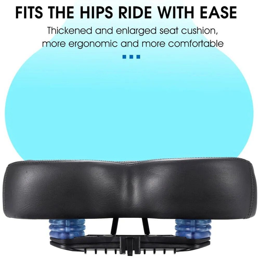 Ergonomic Bicycle Replacement Saddle Soft Widen Thicken Road Bike Cushion Long Distance Riding Shockproof Seats