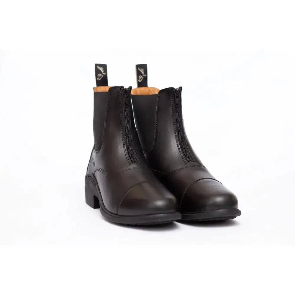 Gallop New Elegance Leather Paddock Zip Boots