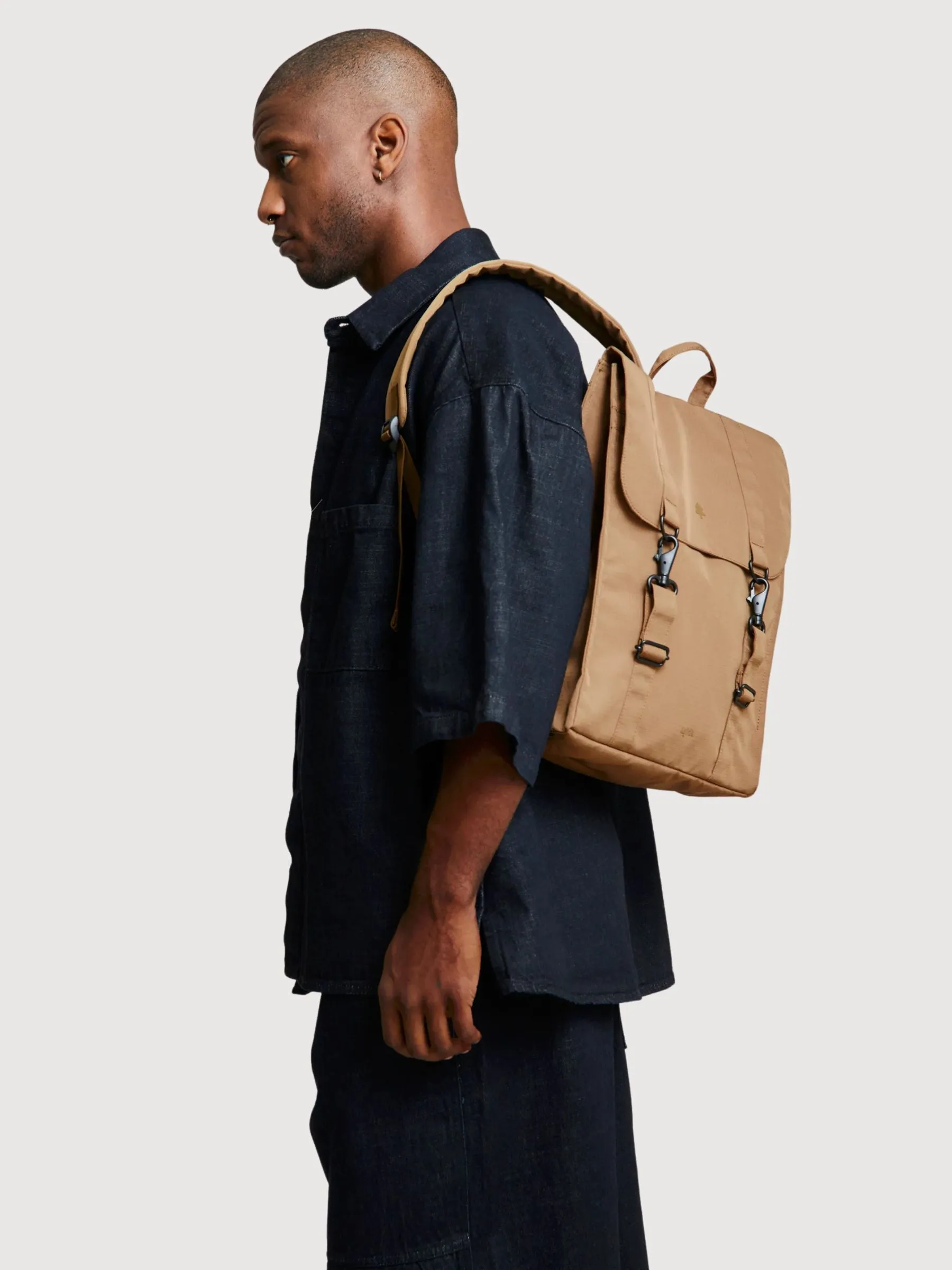 Handy XL Toffee Ripstop Backpack | Lefrik