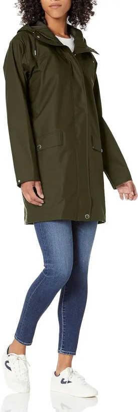 Helly-Hansen Women's Moss Hooded Waterproof Windproof Raincoat