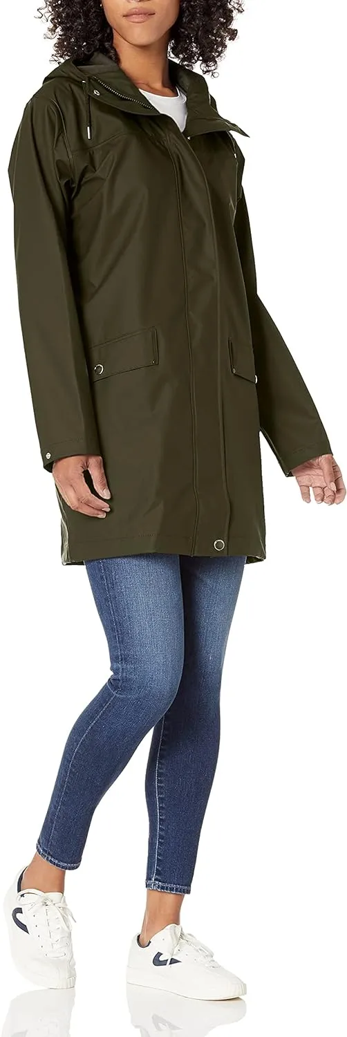 Helly-Hansen Women's Moss Hooded Waterproof Windproof Raincoat