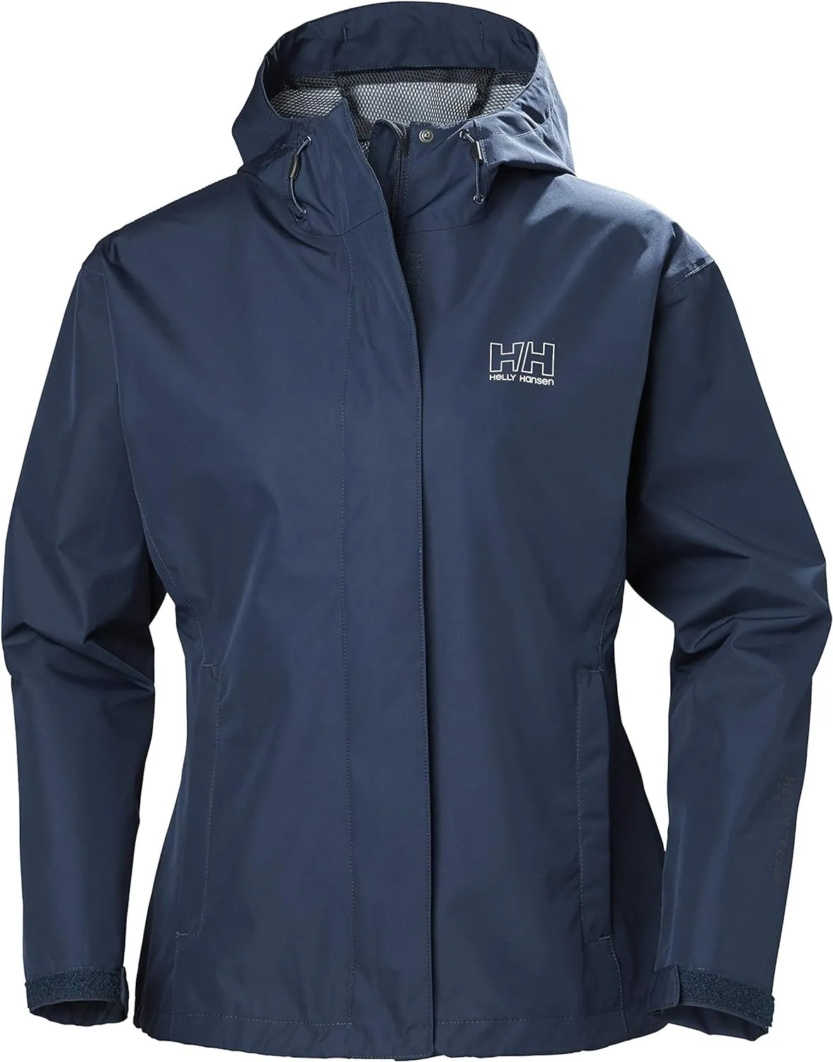 Helly Hansen Women's Seven J Waterproof, Windproof, and Breathable Rain Jacket with Hood