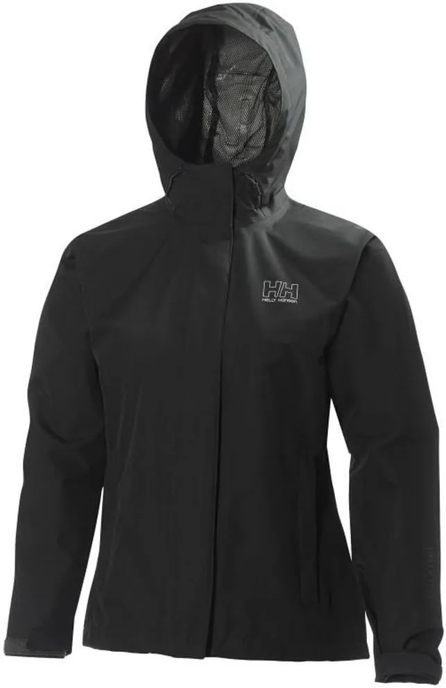 Helly Hansen Women's Seven J Waterproof, Windproof, and Breathable Rain Jacket with Hood
