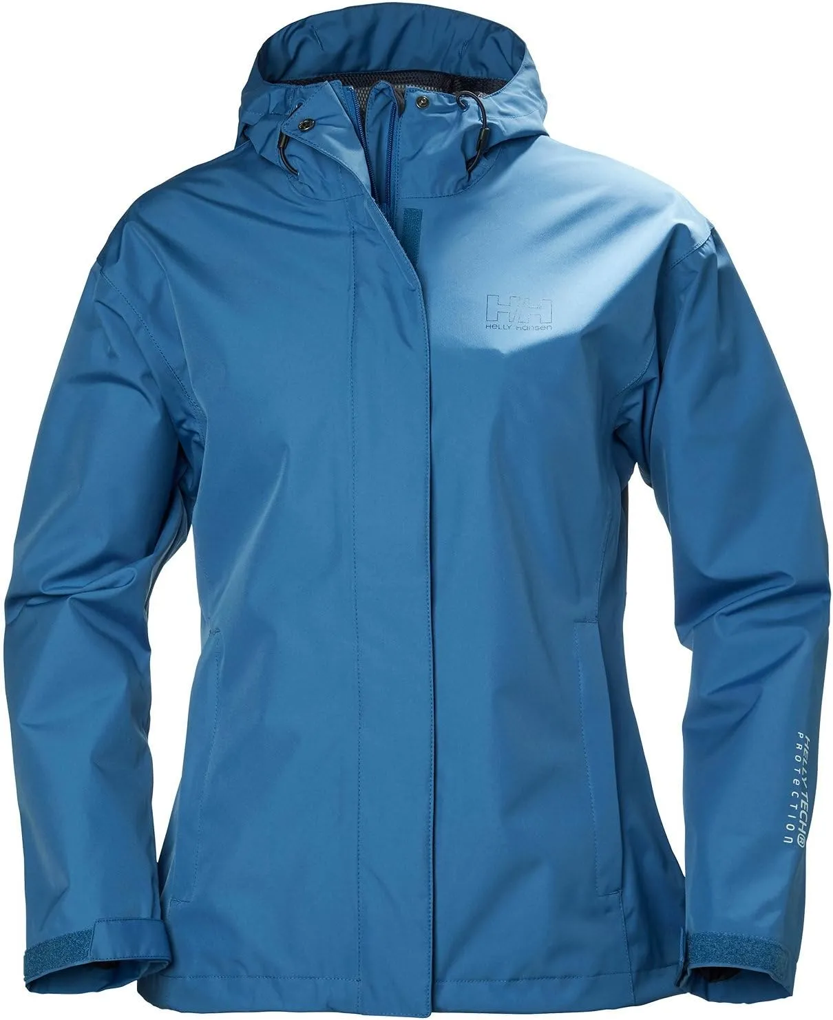 Helly Hansen Women's Seven J Waterproof, Windproof, and Breathable Rain Jacket with Hood