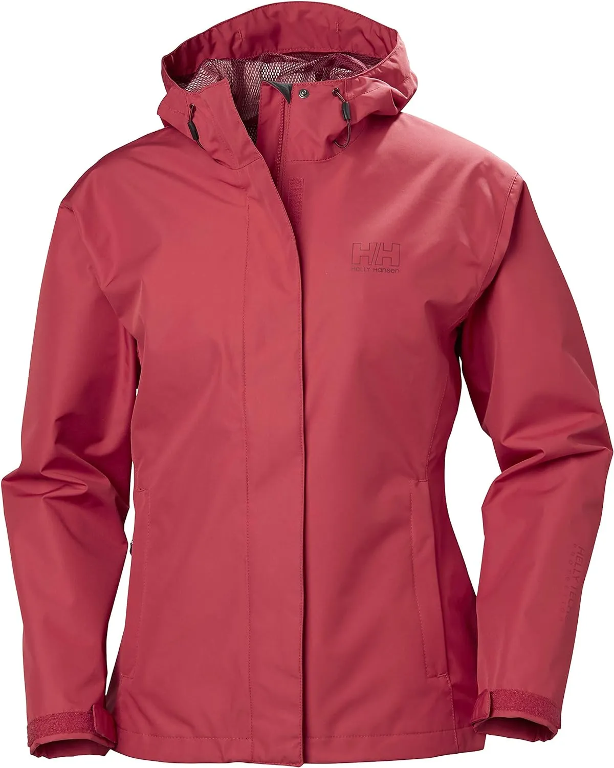 Helly Hansen Women's Seven J Waterproof, Windproof, and Breathable Rain Jacket with Hood