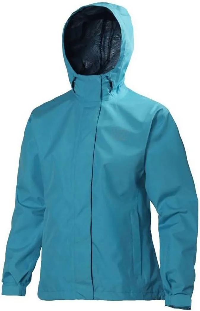 Helly Hansen Women's Seven J Waterproof, Windproof, and Breathable Rain Jacket with Hood