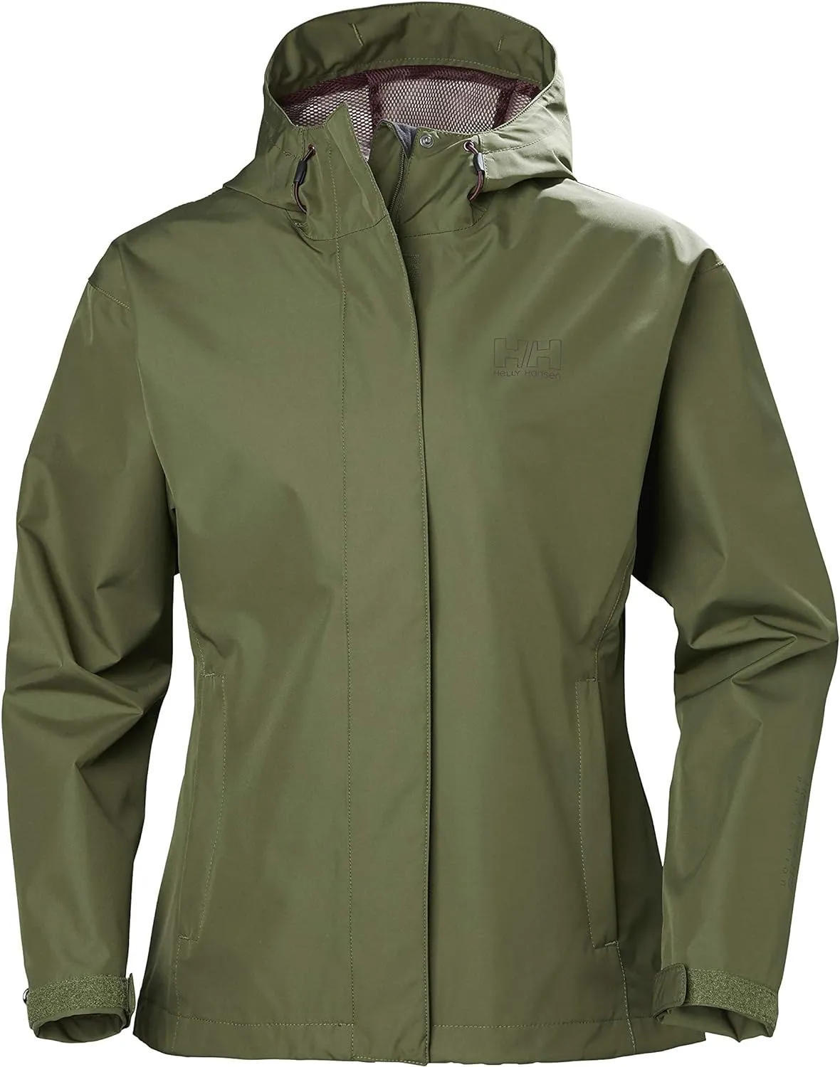 Helly Hansen Women's Seven J Waterproof, Windproof, and Breathable Rain Jacket with Hood