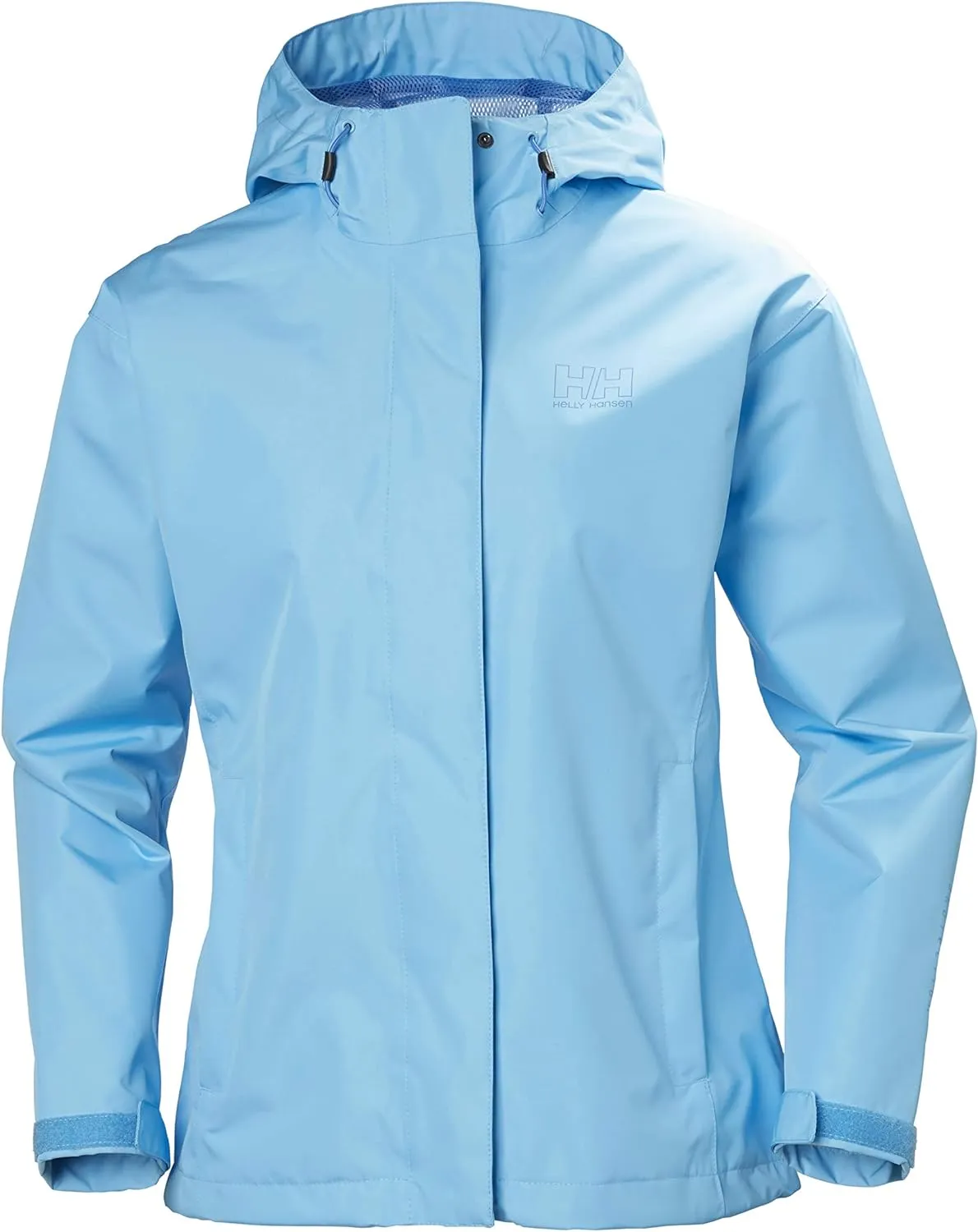 Helly Hansen Women's Seven J Waterproof, Windproof, and Breathable Rain Jacket with Hood