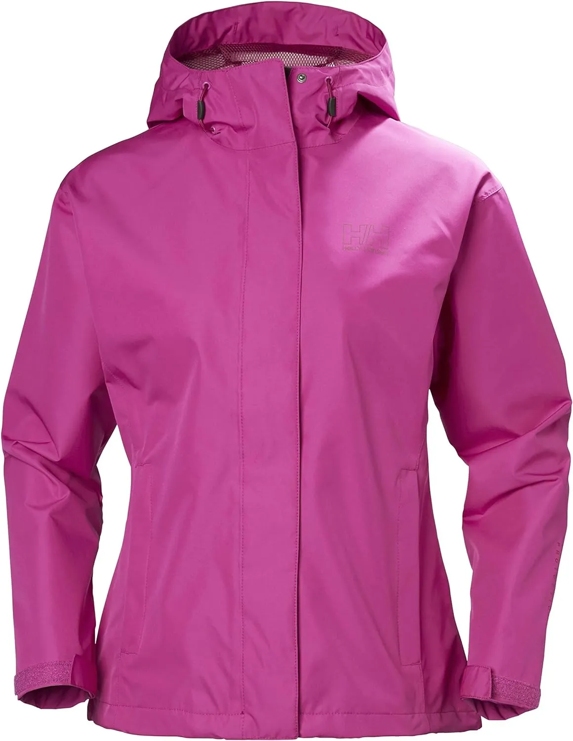 Helly Hansen Women's Seven J Waterproof, Windproof, and Breathable Rain Jacket with Hood