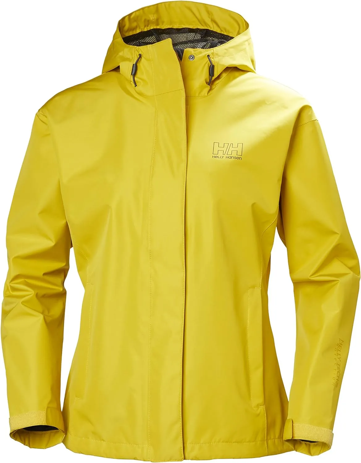 Helly Hansen Women's Seven J Waterproof, Windproof, and Breathable Rain Jacket with Hood