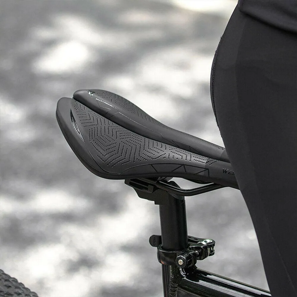 Hollow Breathable Bike Saddle Bicycle Seats Soft Cycling Cushion Bike Saddle Cycling Accessories PU Waterproof