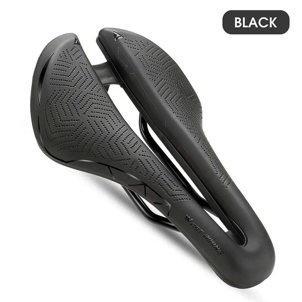 Hollow Breathable Bike Saddle Bicycle Seats Soft Cycling Cushion Bike Saddle PU Waterproof Cycling Accessories