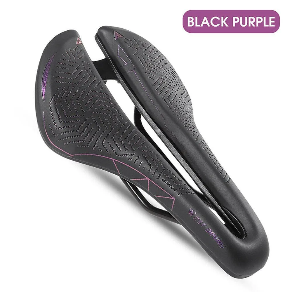 Hollow Breathable Bike Saddle Bicycle Seats Soft Cycling Cushion PU Waterproof Bike Saddle Cycling Accessories