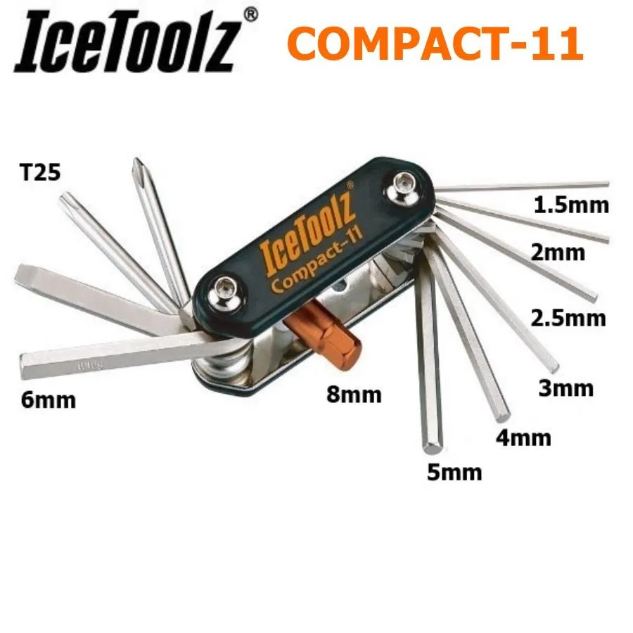 Icetoolz Multi Tool Set Compact - 11