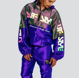 Iridescent Interplanetary Windbreaker Hoodie