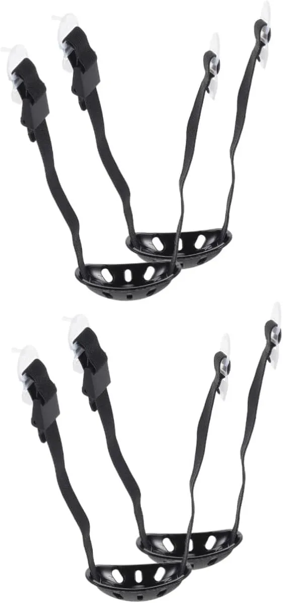 Kisangel 4pcs Adjustable Helmet Chin Strap Wear-resistant Hard Hat Accessories Lightweight and Comfortable Safety Strap for Construction Use Easy Installation Chin Holder