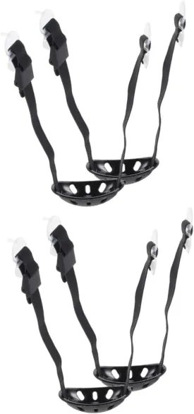 Kisangel 4pcs Adjustable Helmet Chin Strap Wear-resistant Hard Hat Accessories Lightweight and Comfortable Safety Strap for Construction Use Easy Installation Chin Holder