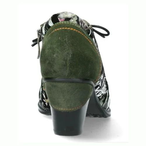 Laura Vita "Alcizeeo Vert" Leather Lace-up  Shoe