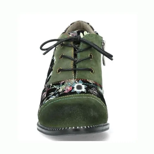 Laura Vita "Alcizeeo Vert" Leather Lace-up  Shoe
