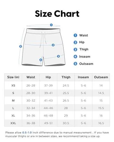 Mens Swim Trunks Compression Liner Quick Dry Zipper Pockets