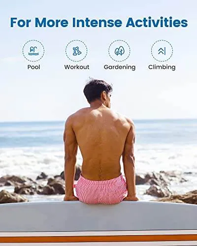 Mens Swim Trunks Compression Liner Quick Dry Zipper Pockets