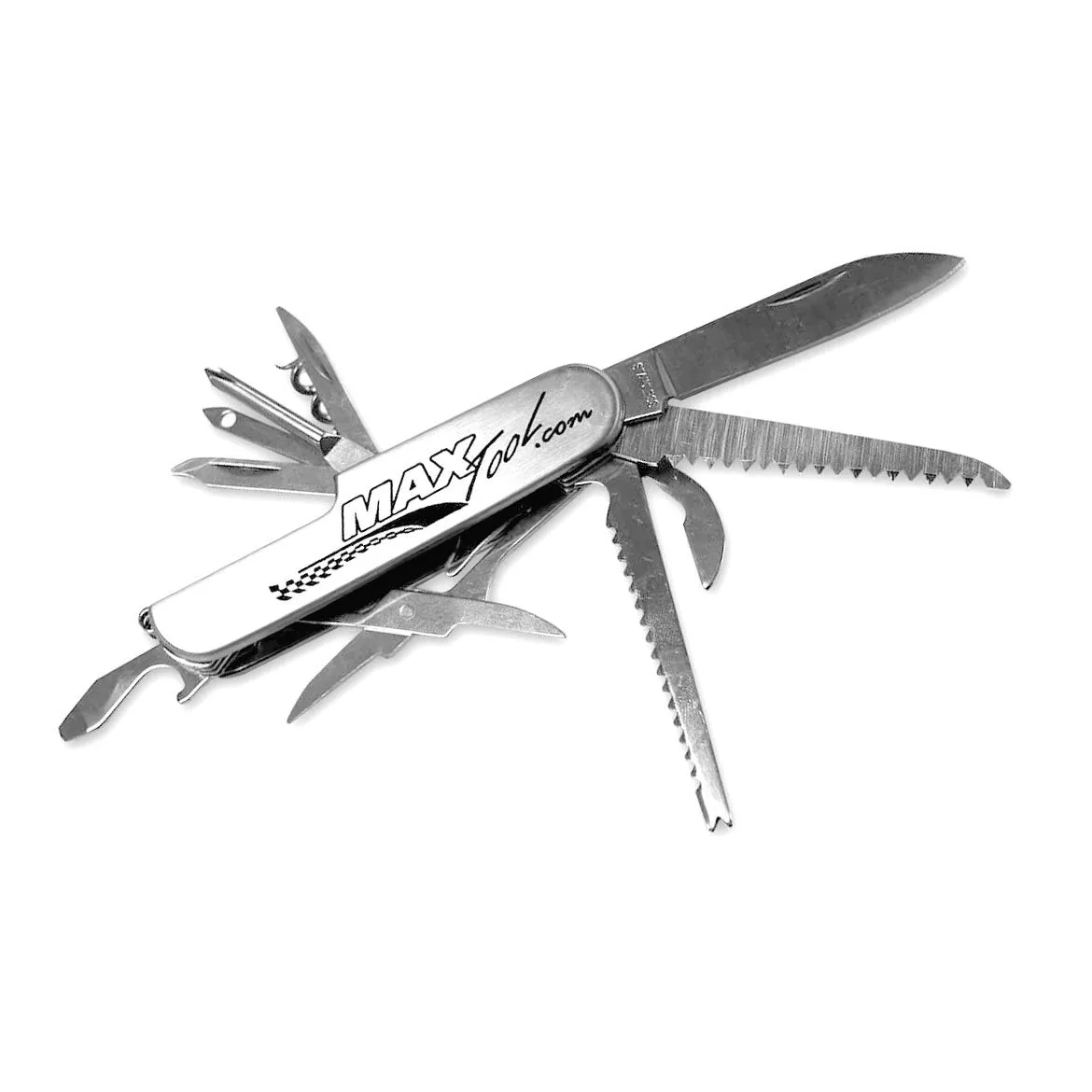 Multi-Purpose MD0008 11 Tool Pocket Knife with Protective Carrying Pouch