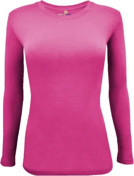 Natural Uniforms Women's Under Scrub Tee Crew Neck Long Sleeve T-Shirt