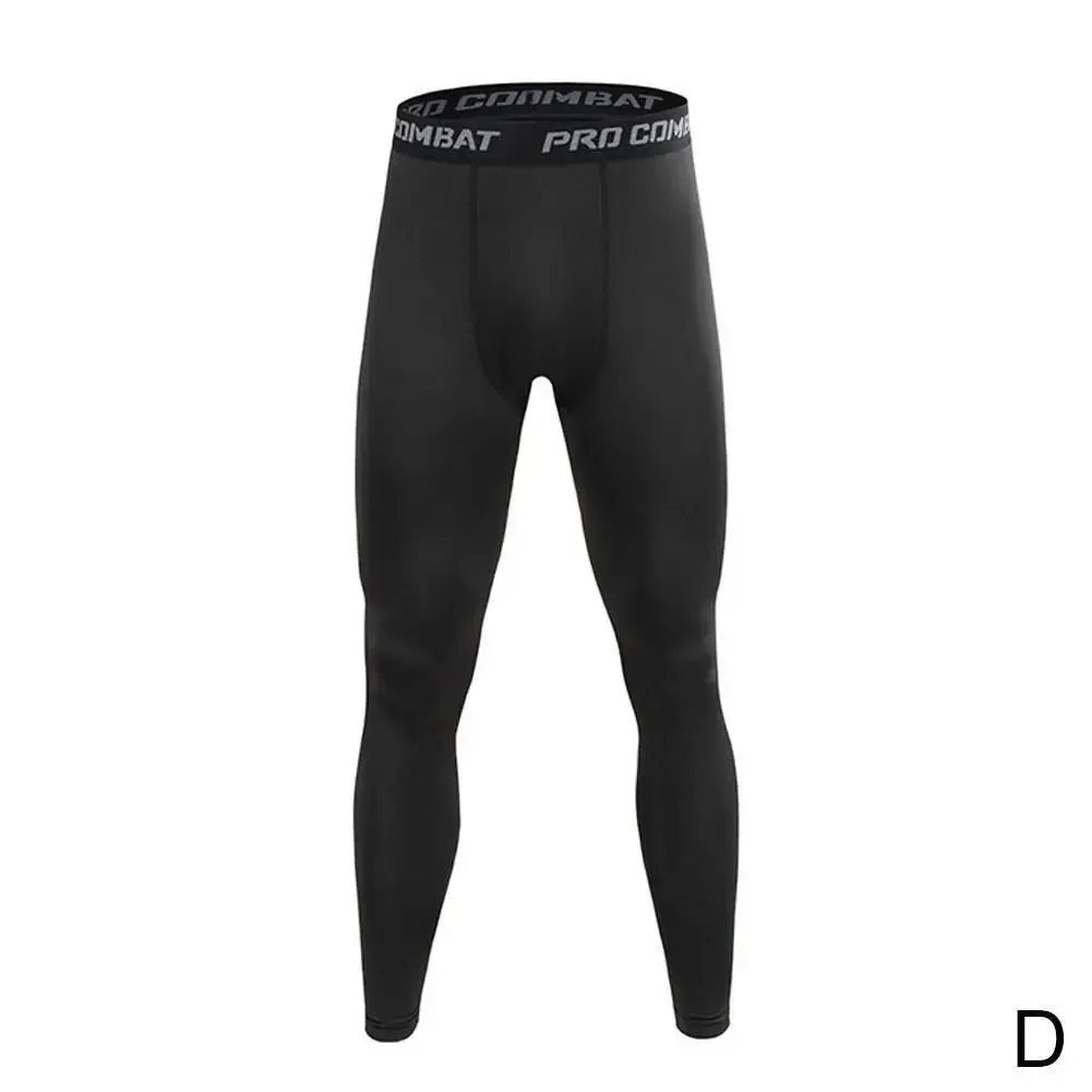 New Men's Compression Pants for Running and Workout Trousers