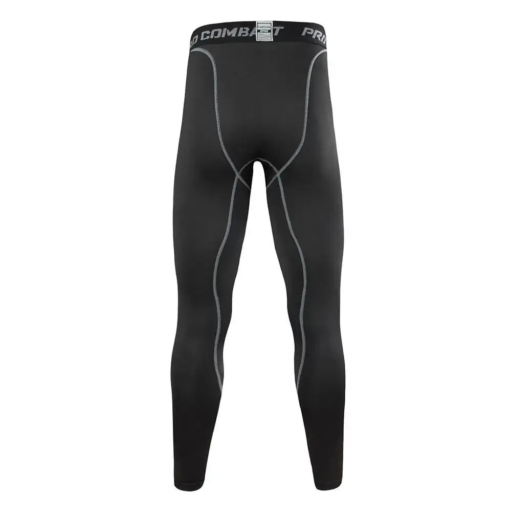 New Men's Compression Pants for Running and Workout Trousers