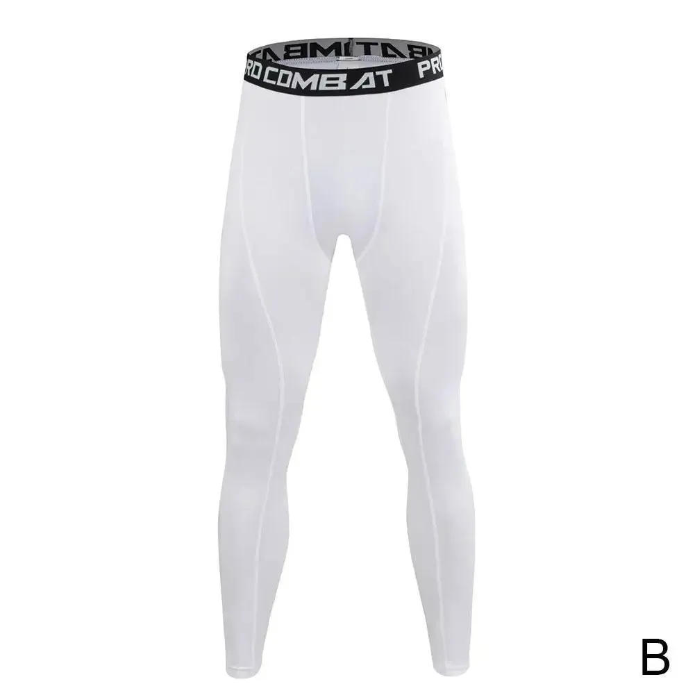 New Men's Compression Pants for Running and Workout Trousers