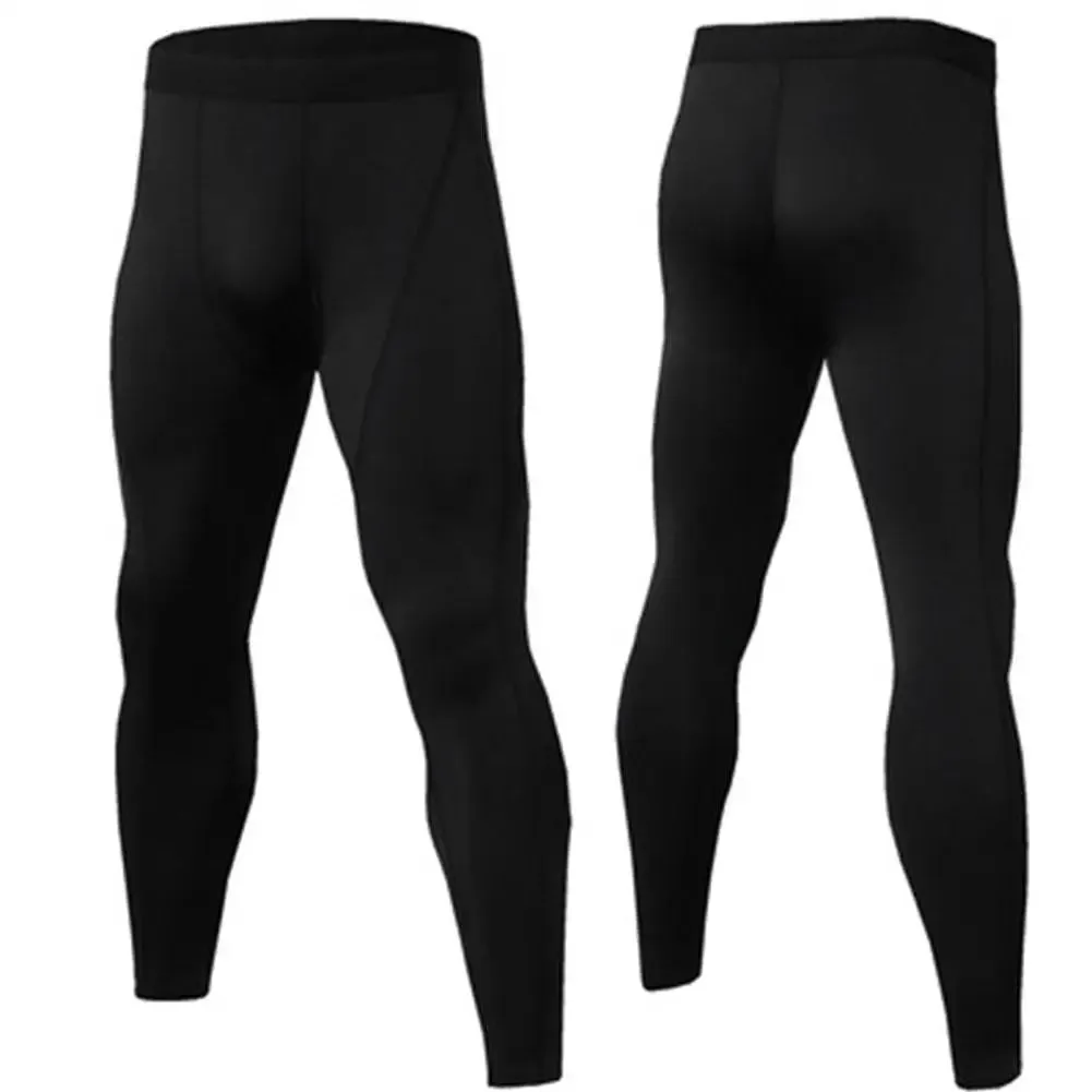 New Men's Compression Pants for Running and Workout Trousers