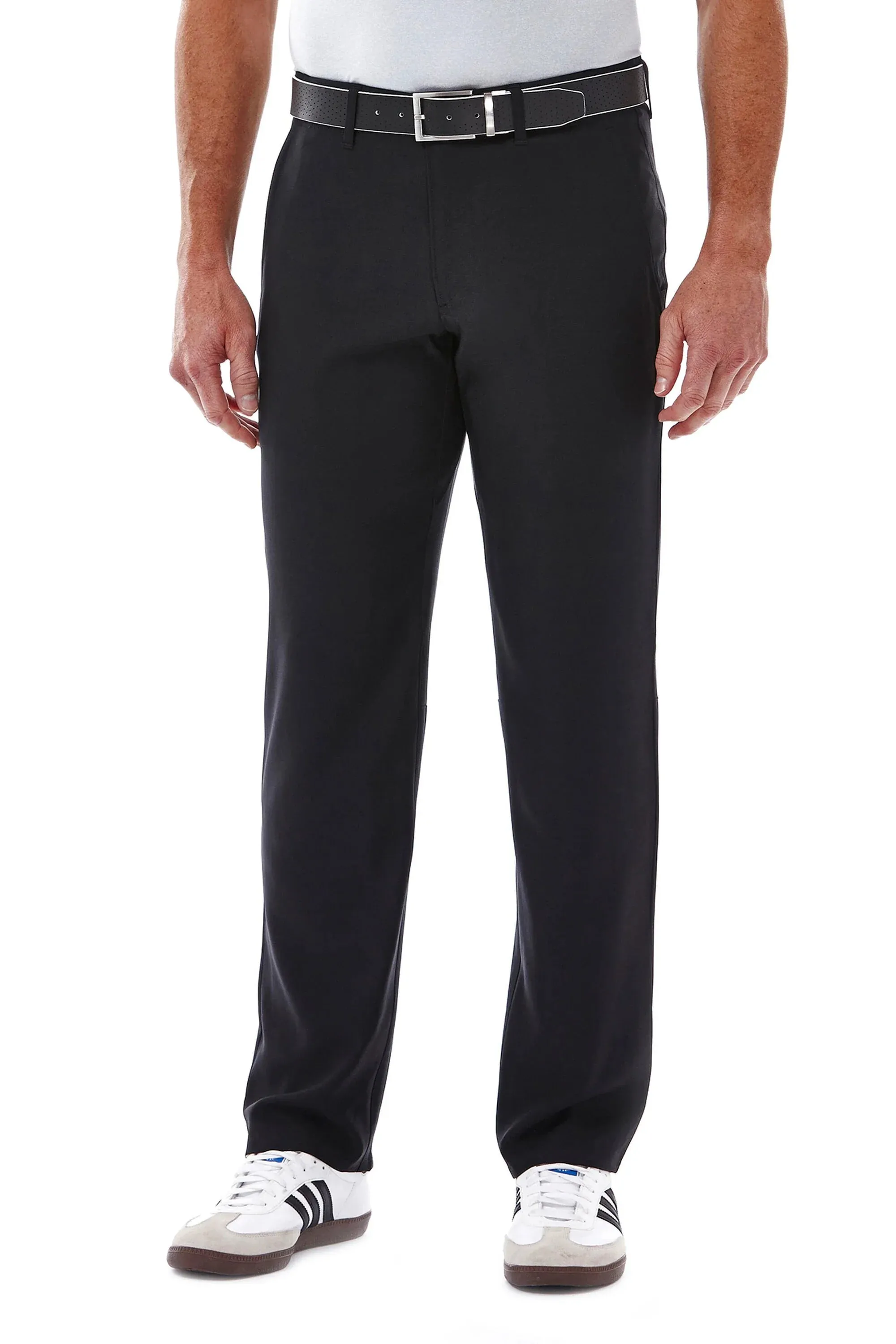 New with tags! Haggar InMotion Active Pant straight fit with superflex waistband! Charcoal Grey Sz 38X30