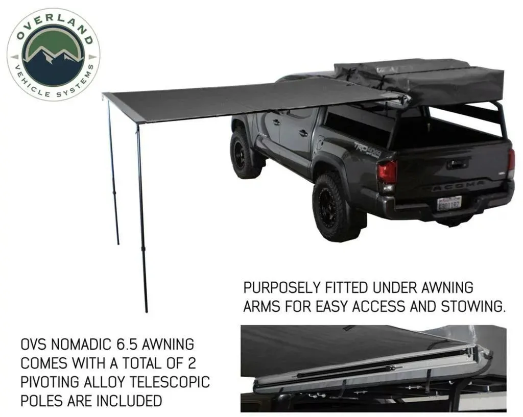 Overland Vehicle Systems (18059909) Nomadic Awning 2.5 (8 Foot)