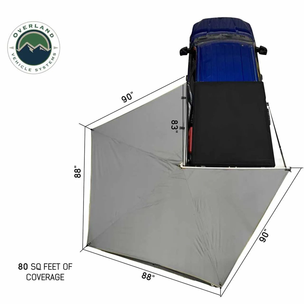Overland Vehicle Systems HD Nomadic 270 LT Awning