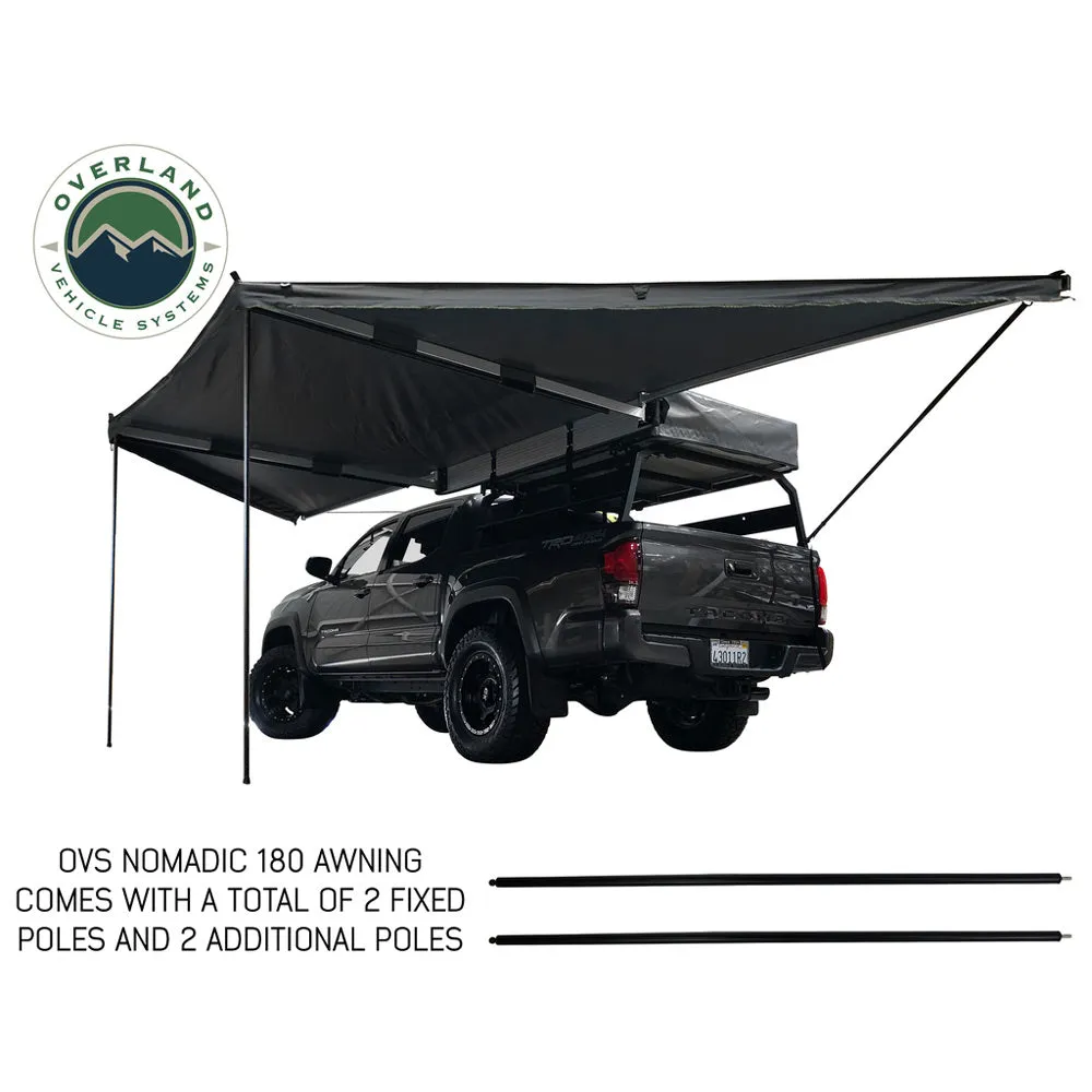 Overland Vehicle Systems - Nomadic Awning 180 with Zip in Wall